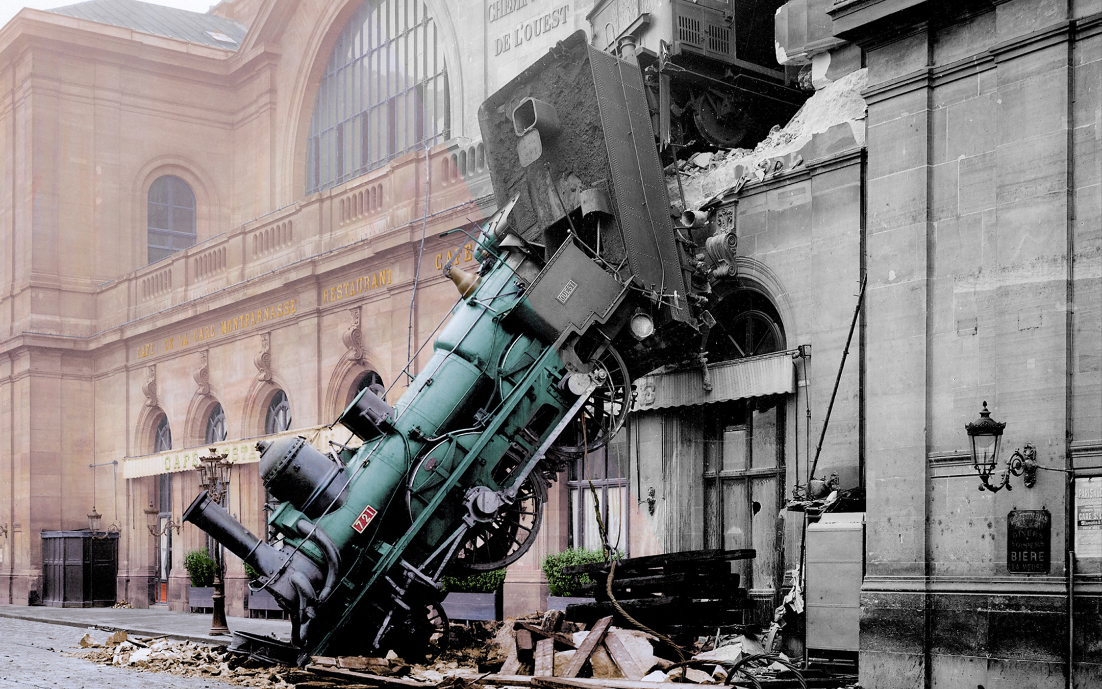 1895: A Remarkable Railway Crash in Paris