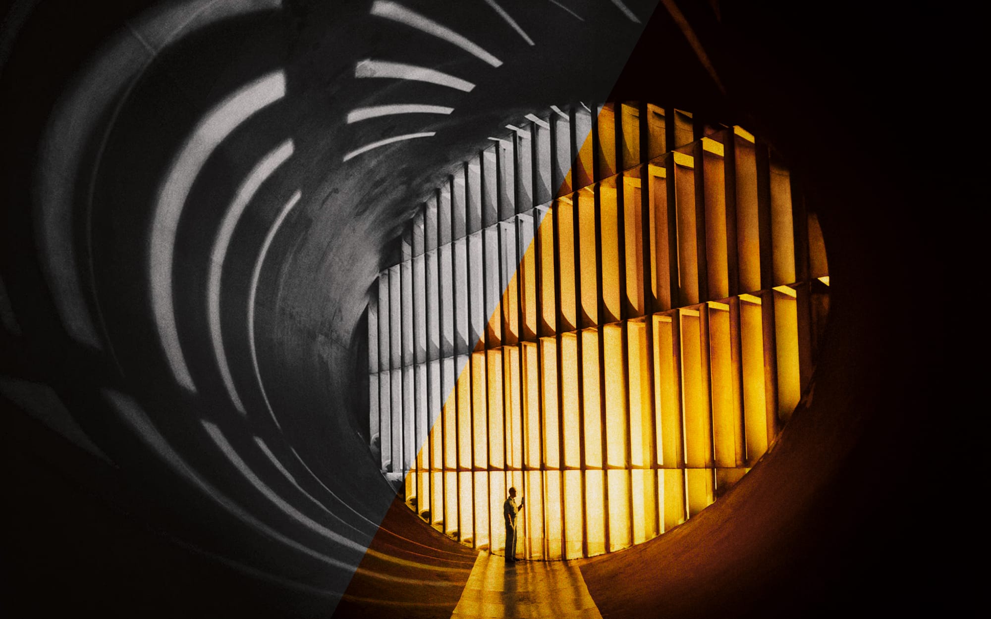 1950: Wind Tunnel at Langley Aeronautical Laboratory