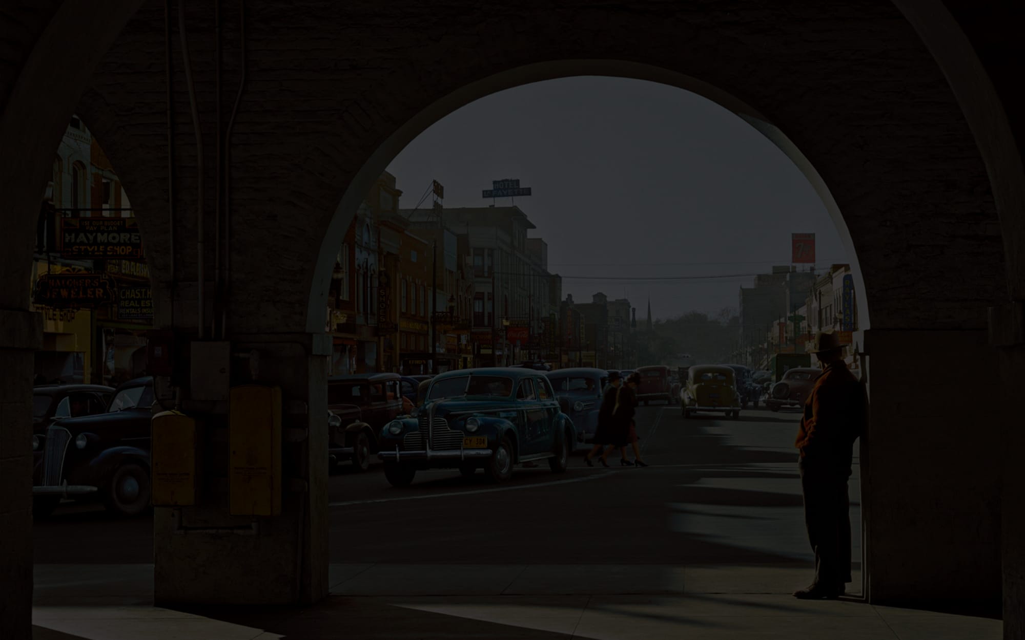 1941: Main Street at Fayetteville