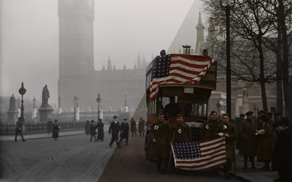1918: Parliament Square, London post image